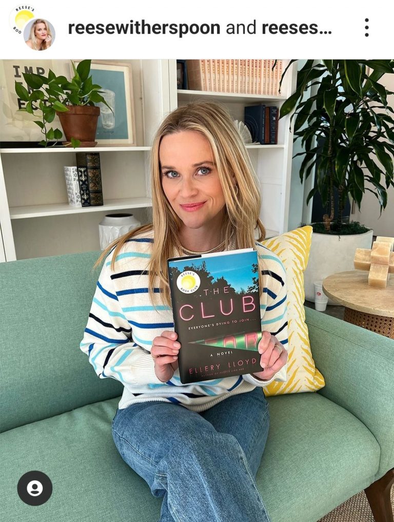 Reese Witherspoon’s Hello Sunshine Book club pick for March 2022 with